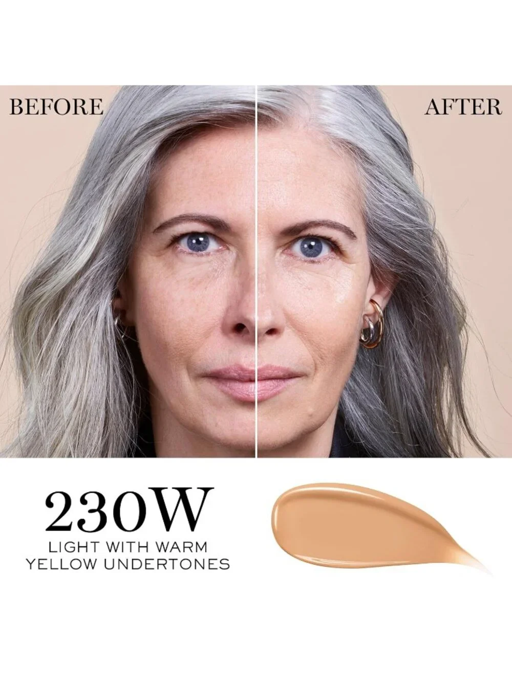Lancôme 230W Teint Idole Ultra Wear Care & Glow 24H Glow Foundation SPF 25